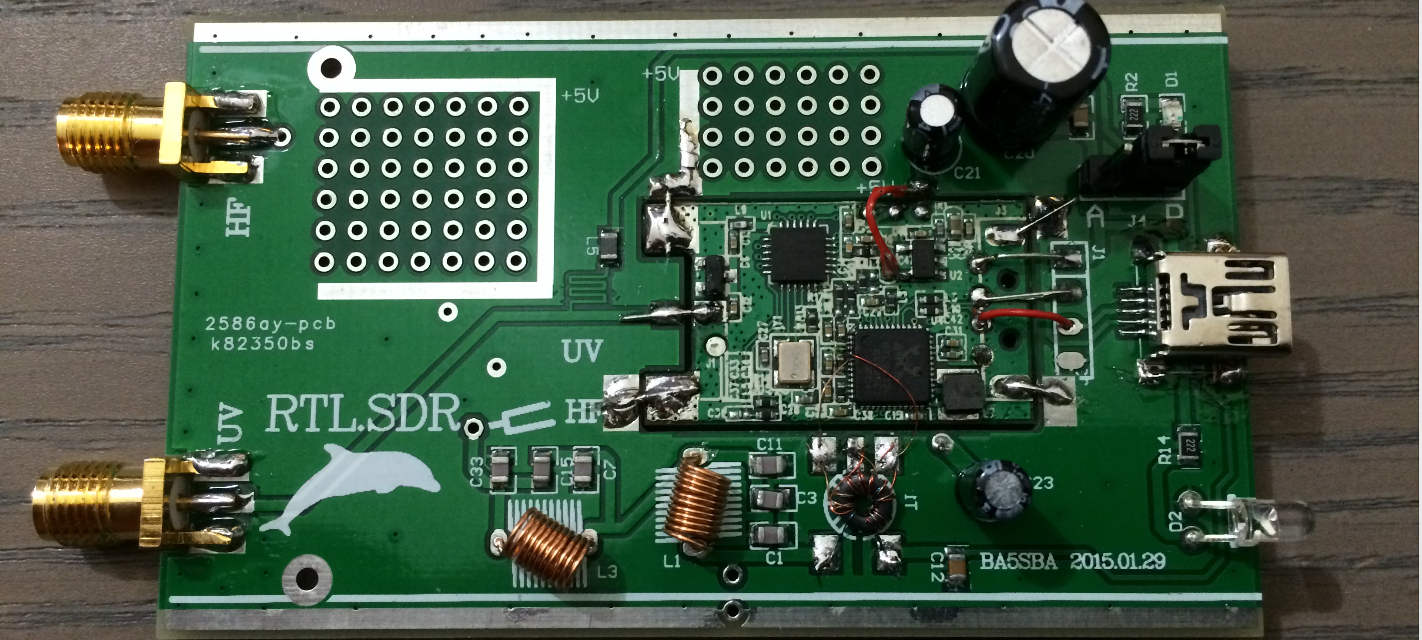 RTL-SDR assembled