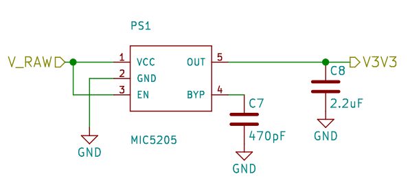 3V3 rail design